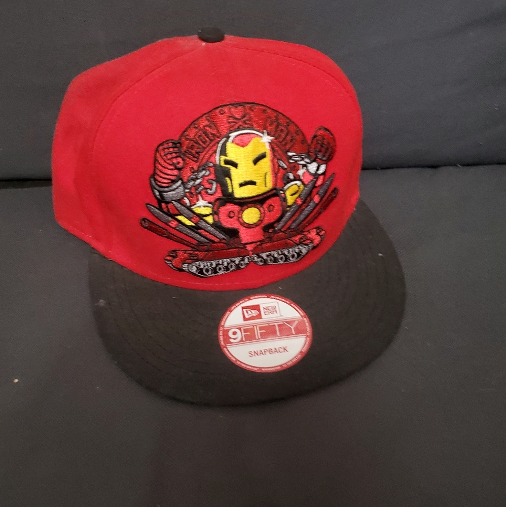 Tokidoki iron man snap back hat